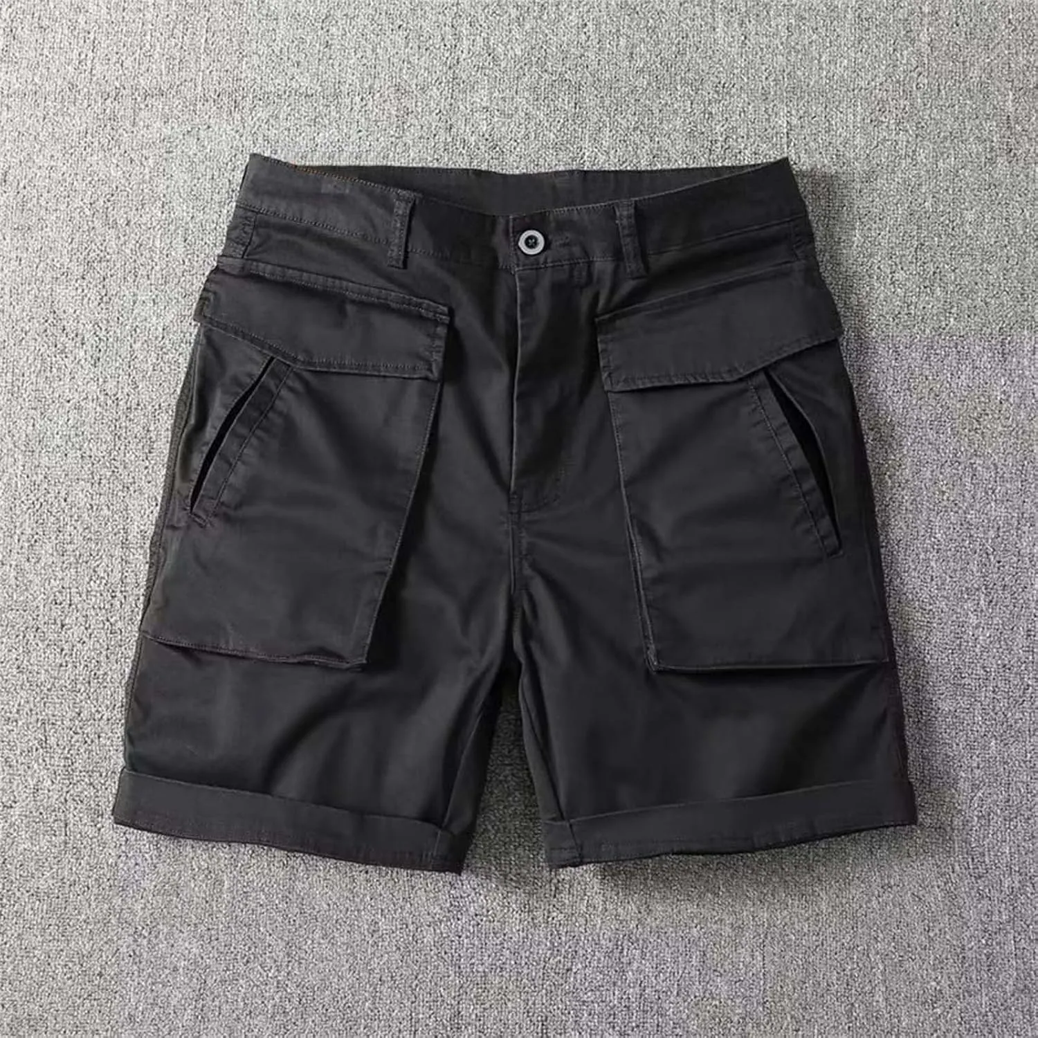 Men's Cargo Pants Cotton Work Trousers Men Trousers Linen Men's Cotton Cargo Pants Multi-Pocket Trousers for Trekking