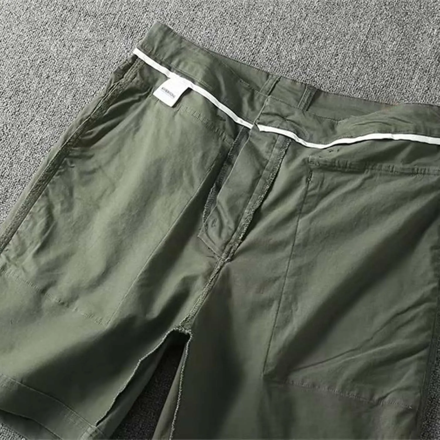Men's Cargo Pants Cotton Work Trousers Men Trousers Linen Men's Cotton Cargo Pants Multi-Pocket Trousers for Trekking