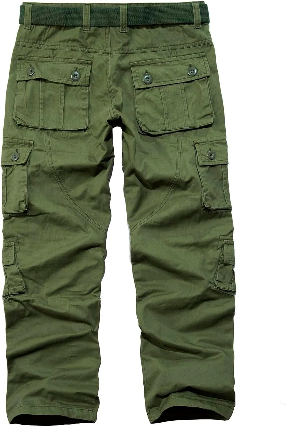 Mens Hiking Pants Outdoor Mens Cargo Pants Casual Lightweight Joggers Work Pants Multi-Pocket Military Pants