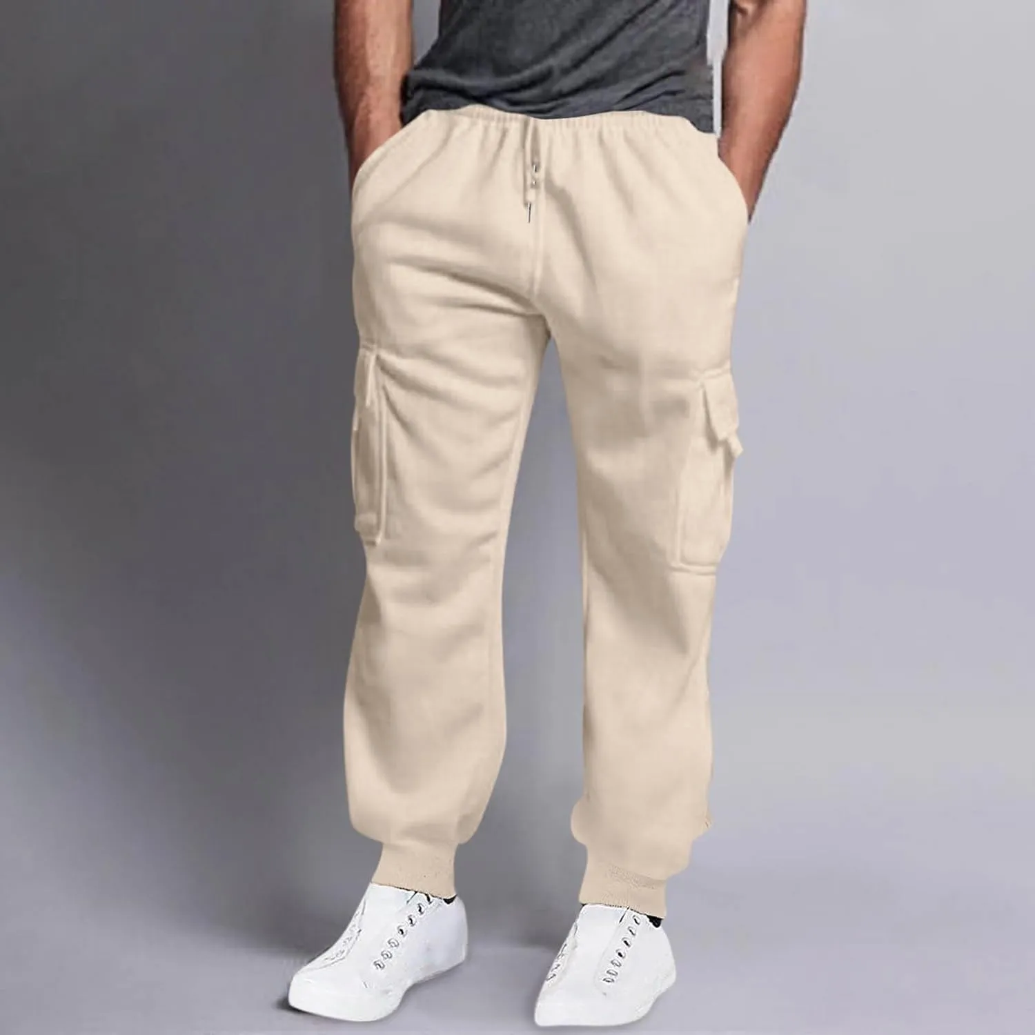 Mens Jogging Casual Sweatpants Mens Hiking Pants Pocket Bodybuilding Men's Track Training Pants Joggers Sweatpants