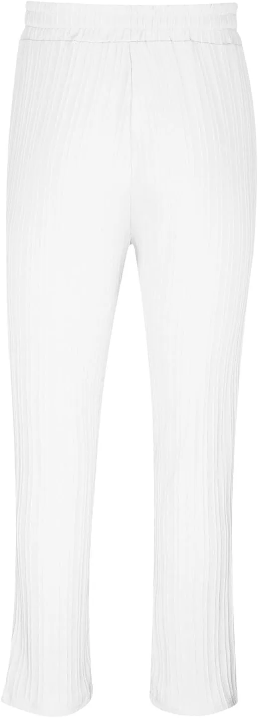 Men's Linen Pants Casual Pants Relaxed-Fit Beach Trousers Summer Yoga Pants Drawstring Elastic Waist Pants