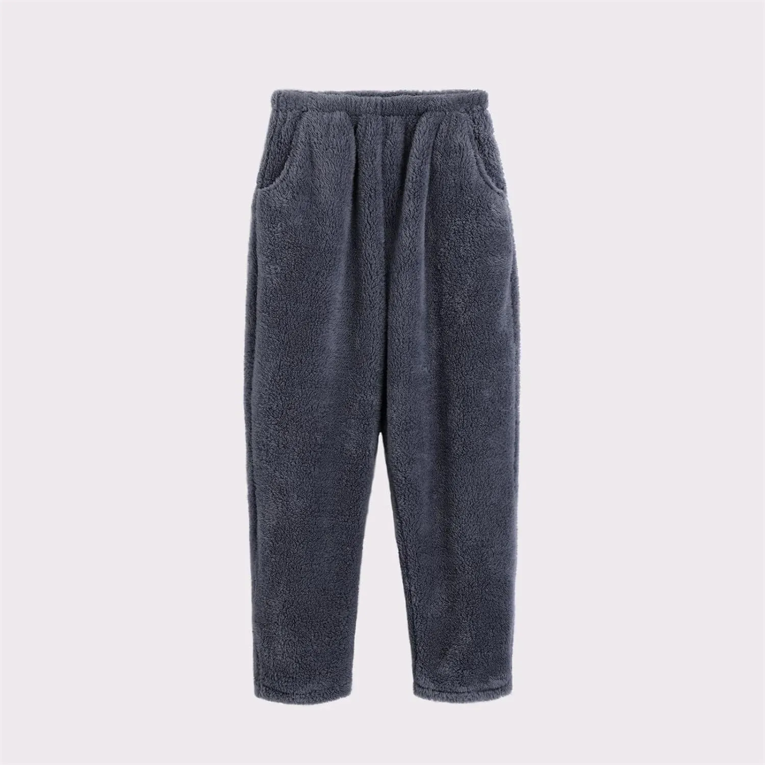 Mens Pajama Pants Flannel Cotton Plaid Sleep & Lounge Pants Funny Pj Bottoms Wide Leg Holiday Sleepwear