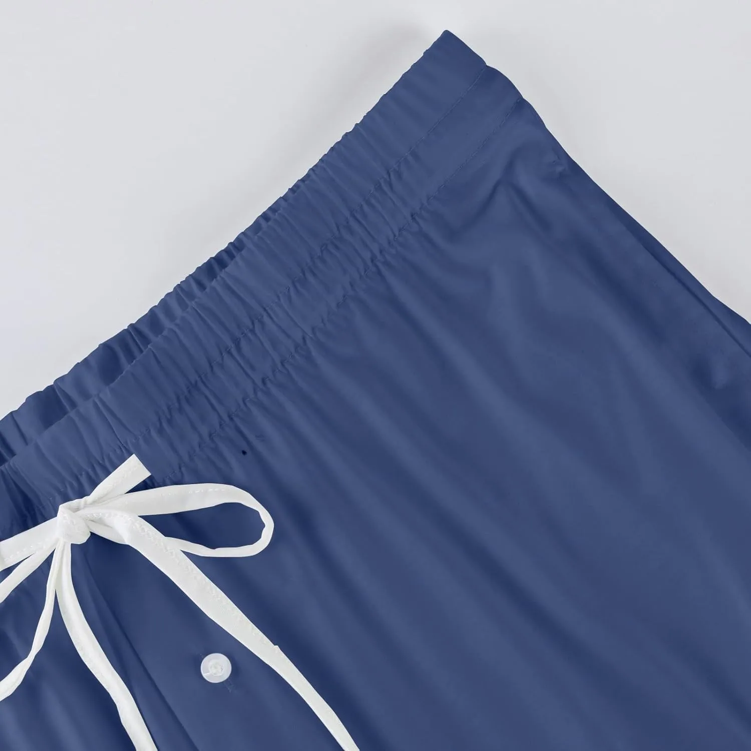 Mens Pajama Pants, Soft Cotton Sleep Lounge Pants Solid Plaid Comfort Soft Sleep Pant with Pockets and Drawstring