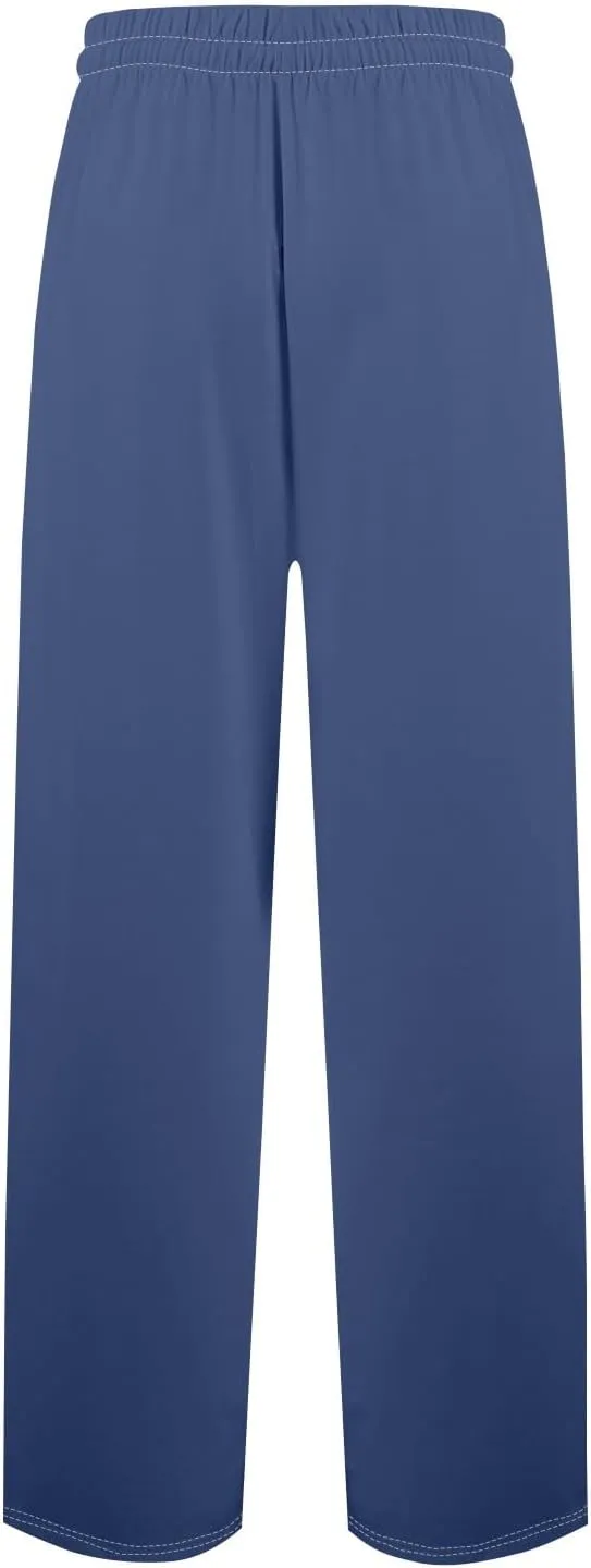 Mens Pajama Pants, Soft Cotton Sleep Lounge Pants Solid Plaid Comfort Soft Sleep Pant with Pockets and Drawstring