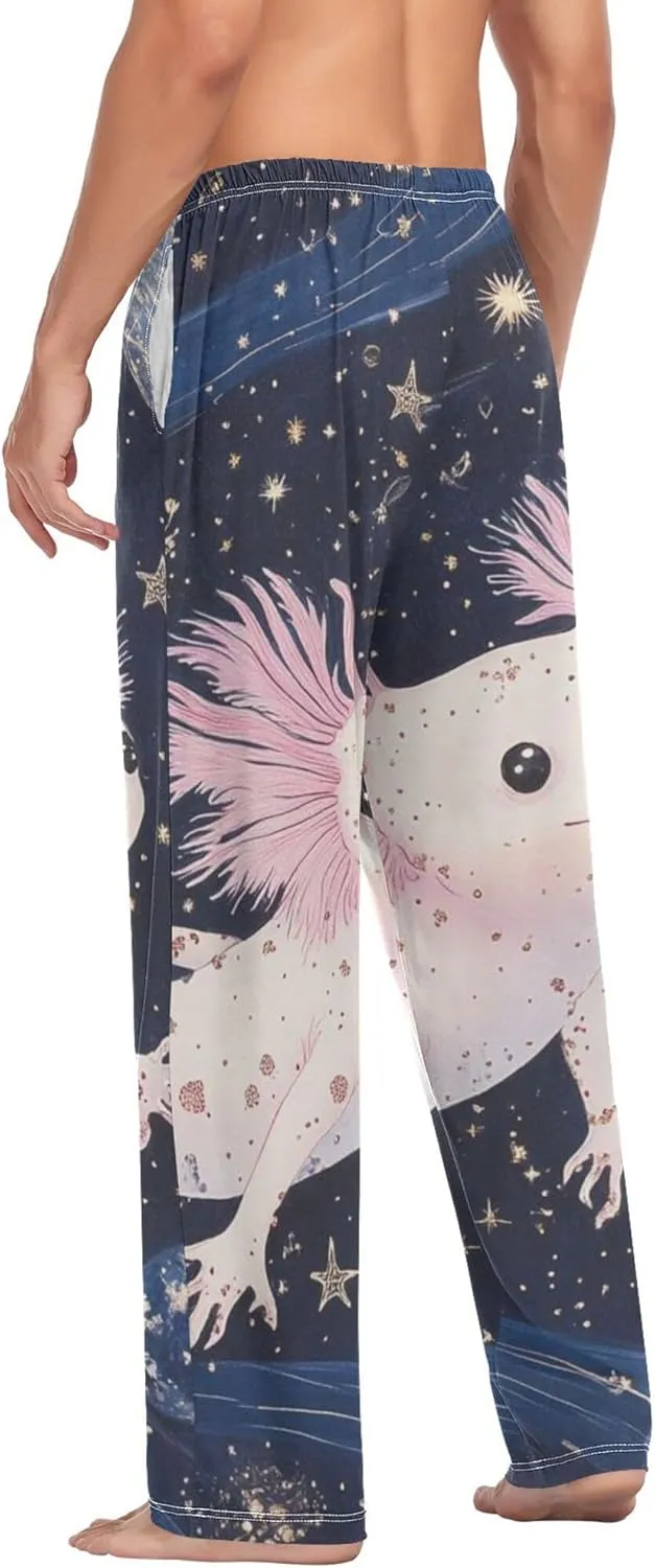Mens Pajama Pants Soft Cozy Comfortable Pajama Bottoms Fashion lounge Pants