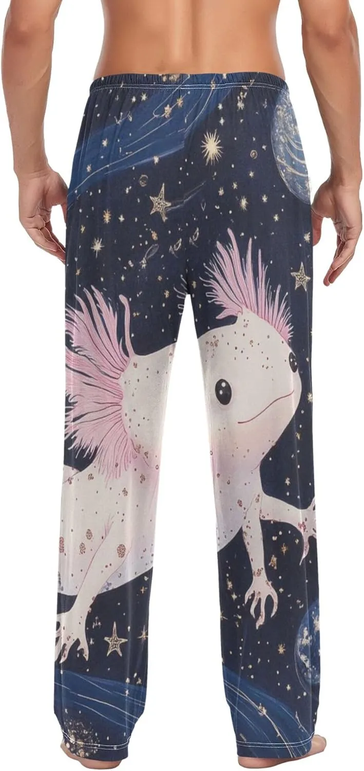Mens Pajama Pants Soft Cozy Comfortable Pajama Bottoms Fashion lounge Pants