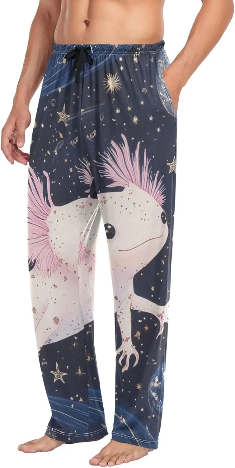 Mens Pajama Pants Soft Cozy Comfortable Pajama Bottoms Fashion lounge Pants