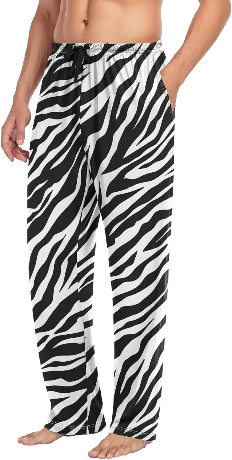 Men's Pajama Pants Super Soft Sleep Lounge Pants Pjs Bottoms with Pockets