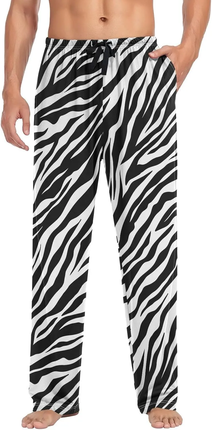 Men's Pajama Pants Super Soft Sleep Lounge Pants Pjs Bottoms with Pockets