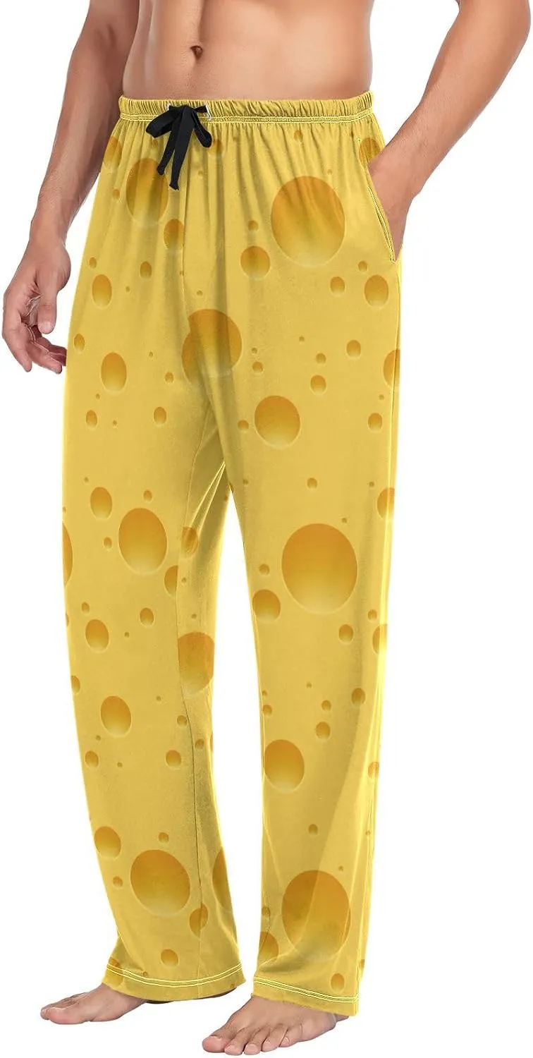 Men's Pajama Pants Super Soft Sleep Lounge Pants Pjs Bottoms with Pockets