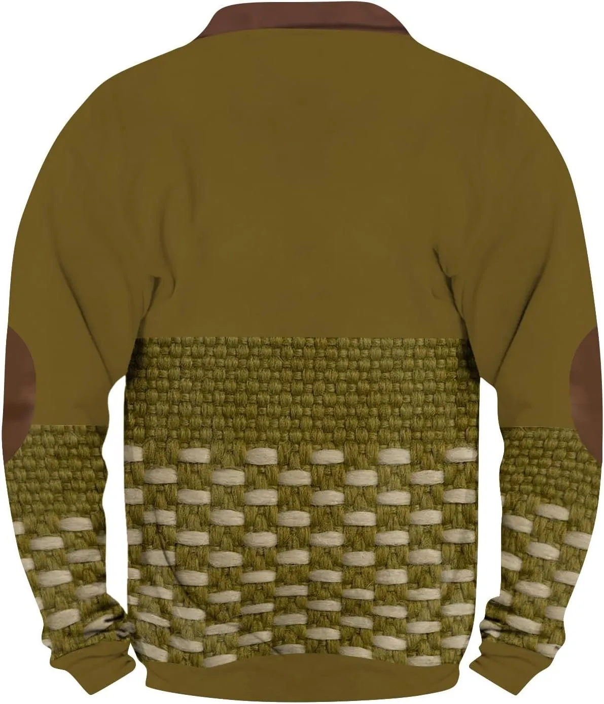Mens Pullover Sweater Zippe Up Long Sleeve Fashion Vintage Sports V-Neck Graphic Casual Sweatshirts