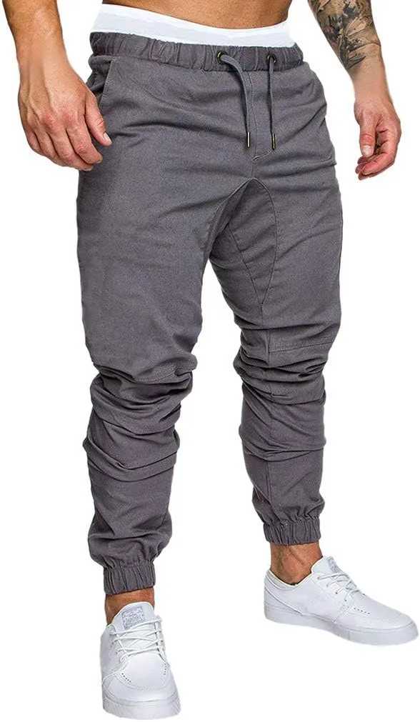 Mens Punk Pants Slim Fit Cargo Pants for Men Plus Size Cargo Pants Men Winter Sweat Pants Men School Pants Men