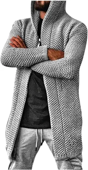 Men's Shacket Hoodie Cardigan Sweaters Fall Winter Warm Pullover Coat Jacket Fashion Stylish Homewear Jackets
