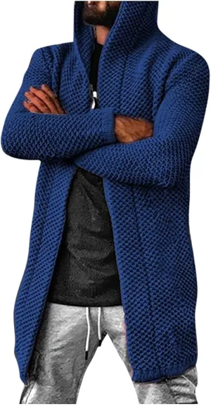 Men's Shacket Hoodie Cardigan Sweaters Fall Winter Warm Pullover Coat Jacket Fashion Stylish Homewear Jackets