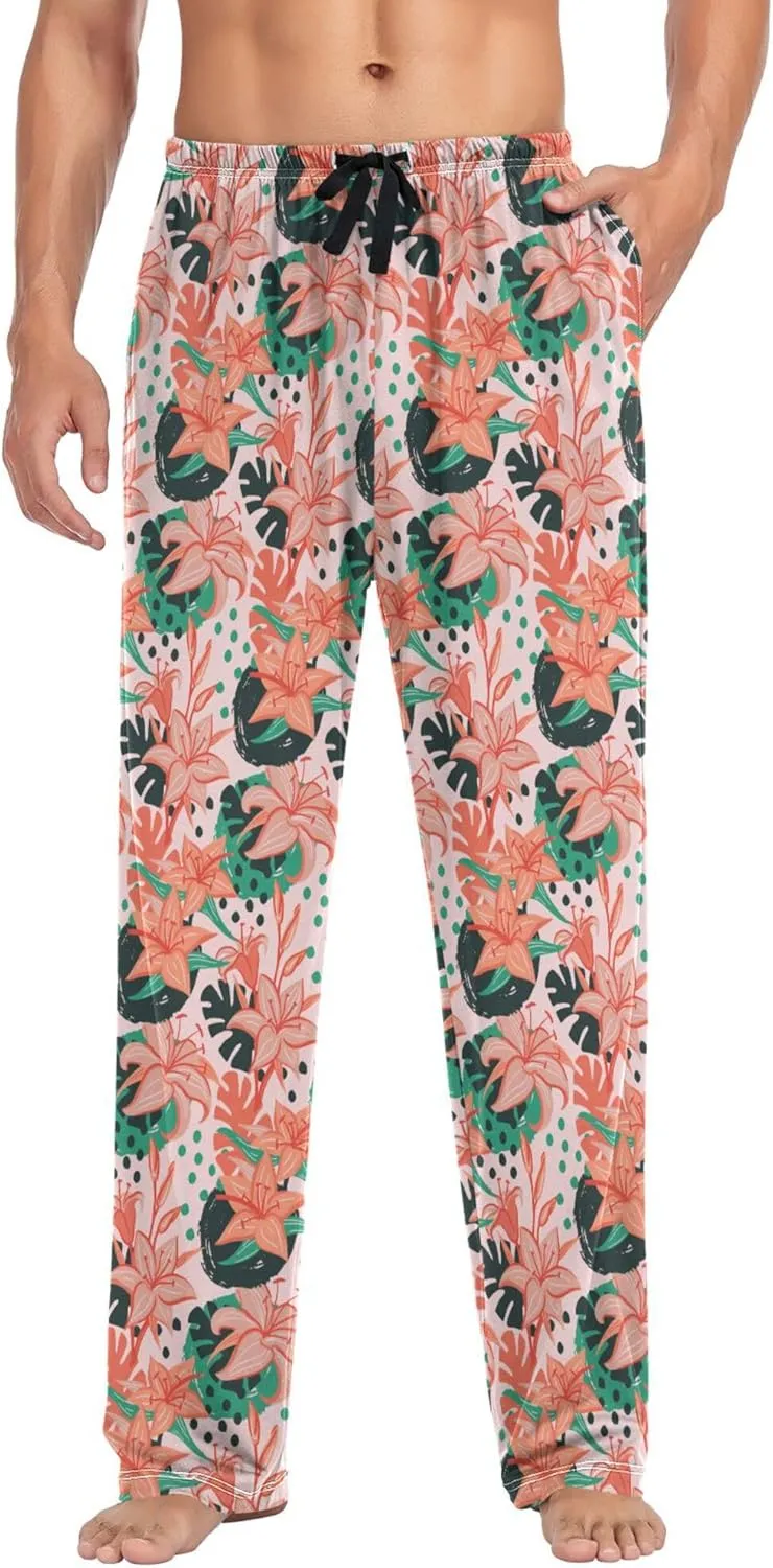 Men's sleep pants Pajama Pants Sleepwear Lounge Pajama Bottoms S-XXL