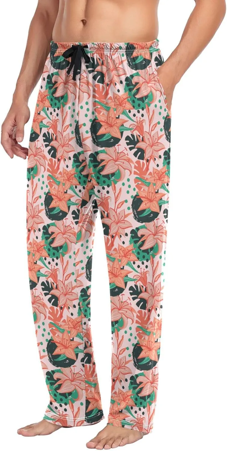 Men's sleep pants Pajama Pants Sleepwear Lounge Pajama Bottoms S-XXL