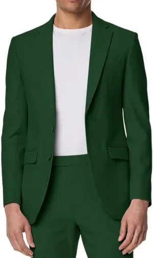 Mens Suits 2 Piece Prom Homecoming Outfit Slim Fit for Men Wedding Suit Blazer Jacket Pants Tie Set