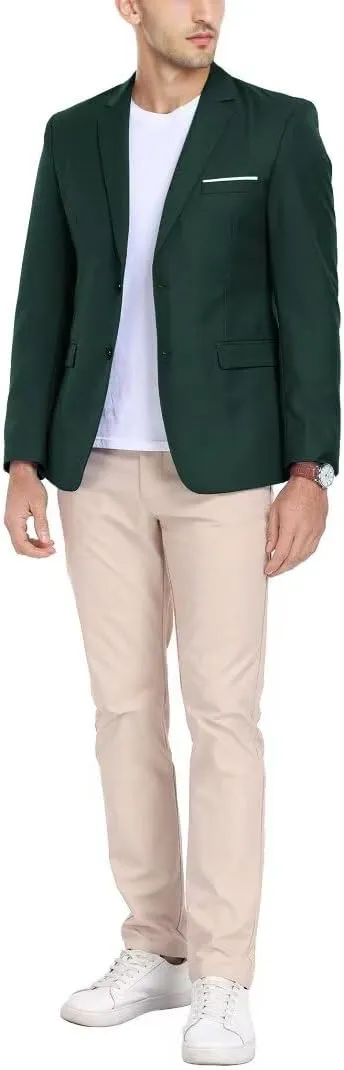 Mens Suits 2 Piece Prom Homecoming Outfit Slim Fit for Men Wedding Suit Blazer Jacket Pants Tie Set