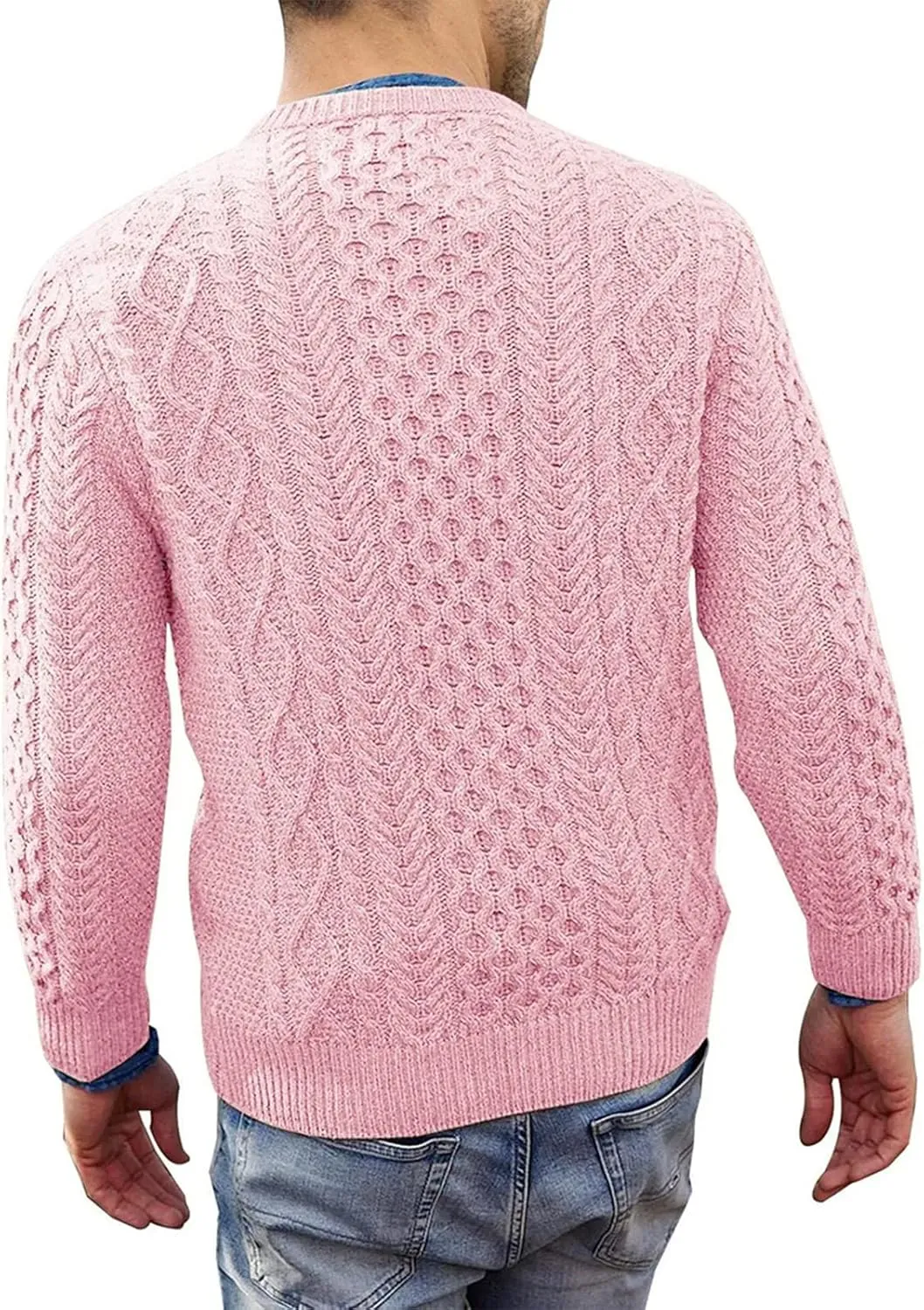 Mens Sweaters and Pullovers Winter Dressy Casual Vintage Aztec Work Sweater