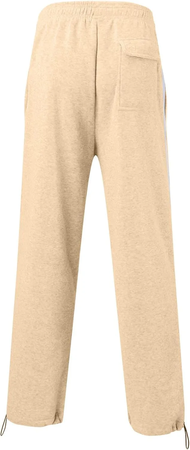 Mens Sweatpants with Pockets Big and Tall Fit Business Casual Dress Pants for Men 2023 Cargo Pants for Men Solid Casual