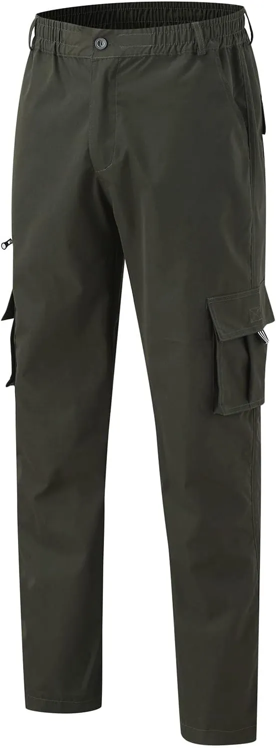 Mens Sweatpants with Pockets Big and Tall Pants Men's Tech Fleece Active Athletic Casual Open Bottom Cargo Sweatpants