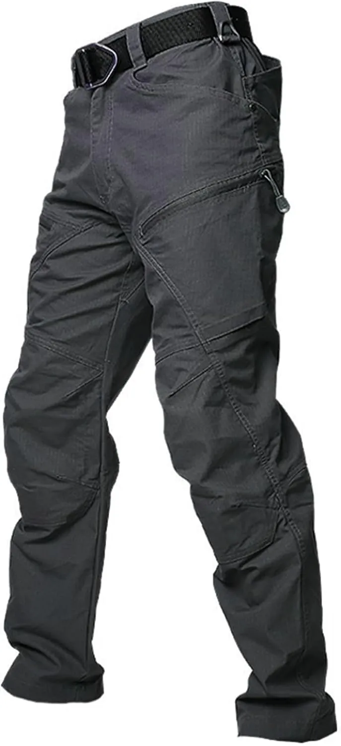 Men's Tactical Pants,City Special Service Pants Water-Resistant Military Cargo Pants Lightweight Multi Pocket Pants
