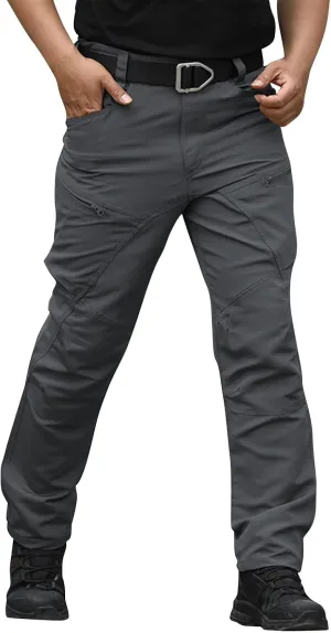 Men's Tactical Pants,City Special Service Pants Water-Resistant Military Cargo Pants Lightweight Multi Pocket Pants