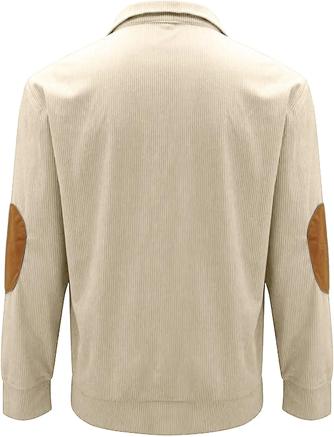 Mens V Neck Sweater Corduroy Shirt Lapel Collar Button Up Pullover Mock Neck Long Sleeve Sweaters Polo Sweatshirts