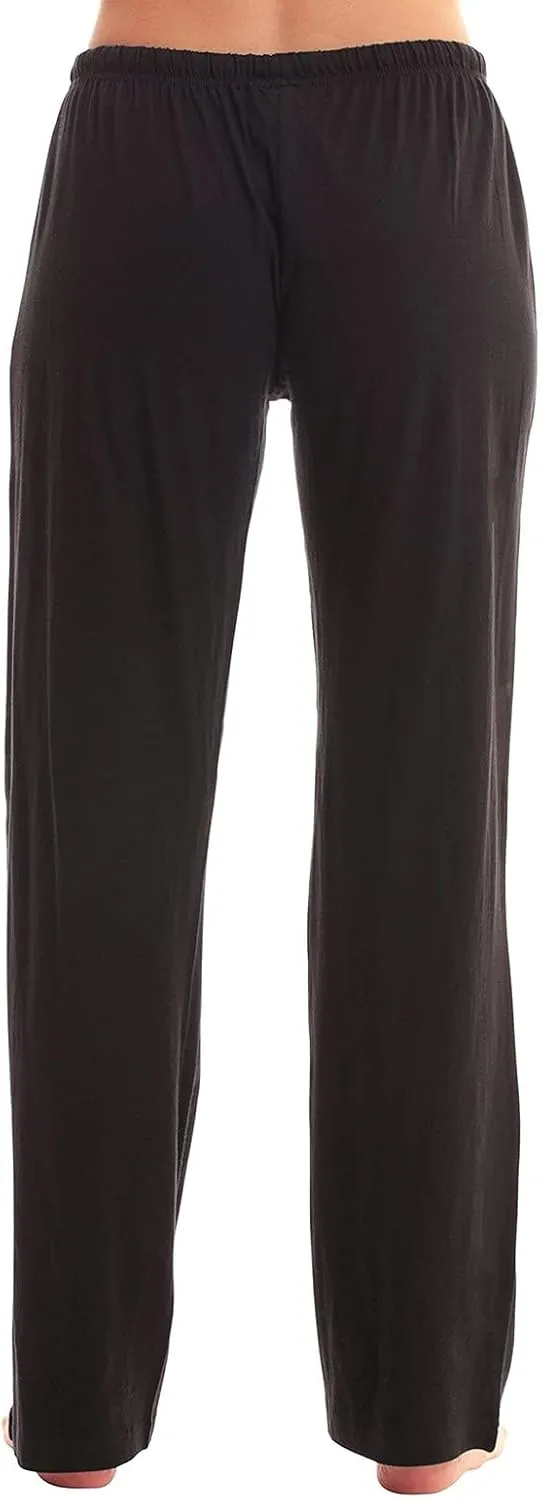 Pajamas Pants for Women Women's Buffalo Plaid Print Fuzzy Pajama Pants Casual Trendy Loungewear Sleep Pants