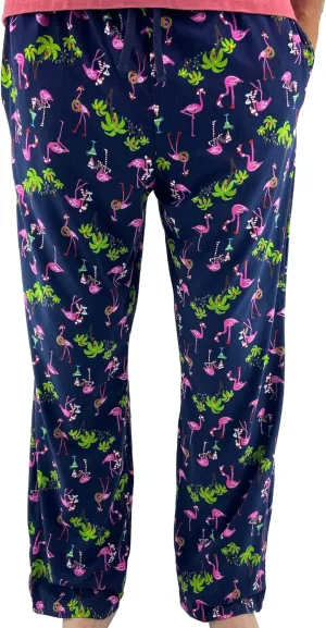 ROCK ATOLL Men's Colorful Patterned Soft Jersey Knit Pajama Lounge Pant Bottoms