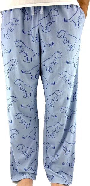 ROCK ATOLL Men's Colorful Patterned Soft Jersey Knit Pajama Lounge Pant Bottoms