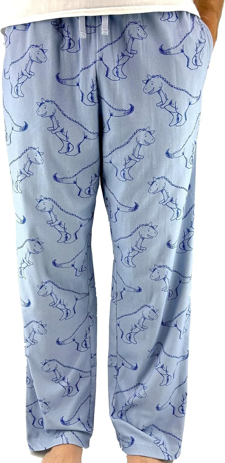 ROCK ATOLL Men's Colorful Patterned Soft Jersey Knit Pajama Lounge Pant Bottoms