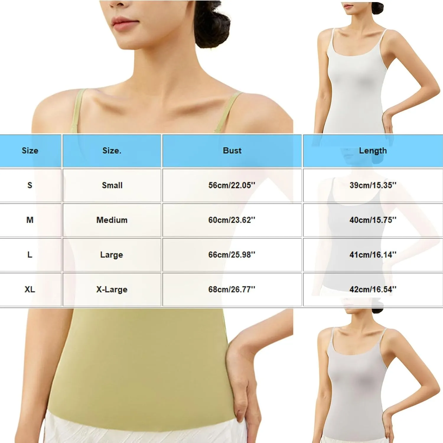 Sexy Slim Fitness Tank Tops with Built-in Shelf Bra for Women Seamless Yoga Camisoles Casual Sleeveless Tee Shirts