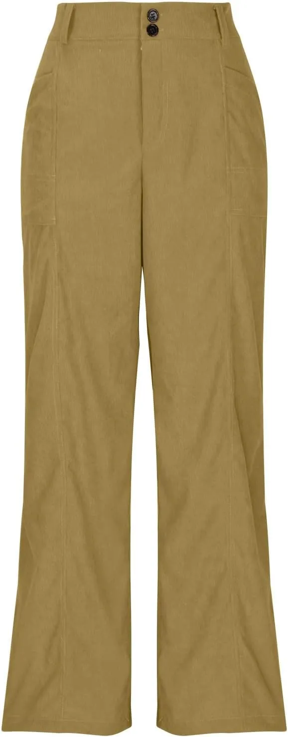 Straight Leg Pants Women Casual Athletic Pants Stretch Work Trousers Comfort Hiking Pants Classic Daily Pants