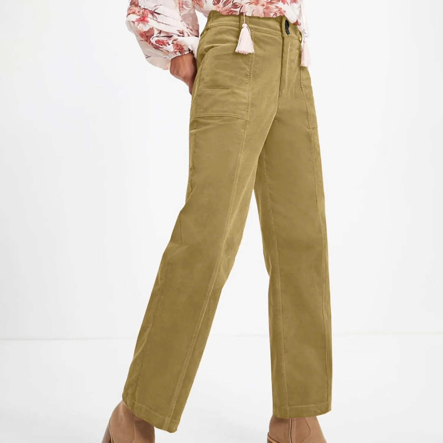 Straight Leg Pants Women Casual Athletic Pants Stretch Work Trousers Comfort Hiking Pants Classic Daily Pants