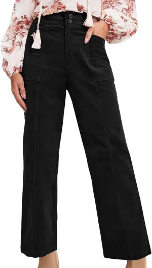 Straight Leg Pants Women Casual Athletic Pants Stretch Work Trousers Comfort Hiking Pants Classic Daily Pants