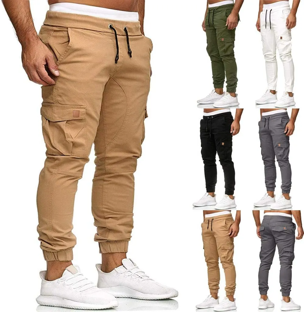 Sweatpants for Men Big and Tall Casual Mens Gifts Cargo Pants Hiking Workout Joggers Sports Workout Pants for Running