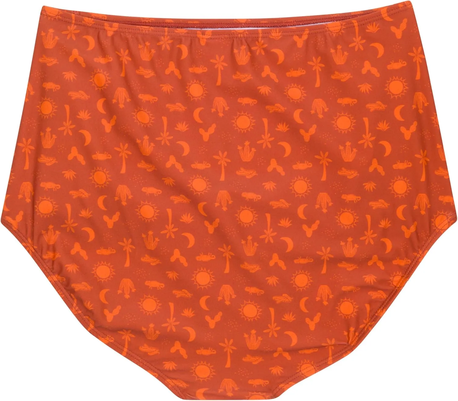 SwimZip Women's High Waisted Swim Bottoms with UPF 50  Sun Protection