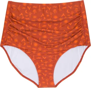 SwimZip Women's High Waisted Swim Bottoms with UPF 50  Sun Protection