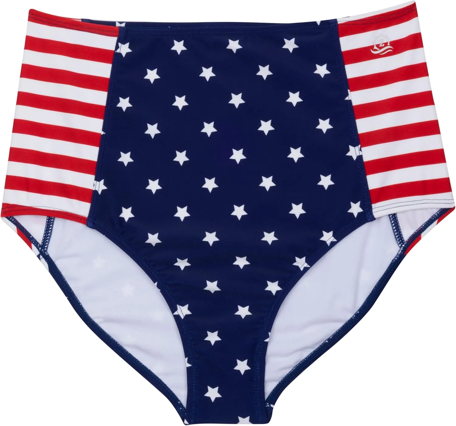 SwimZip Women's High Waisted Swim Bottoms with UPF 50  Sun Protection