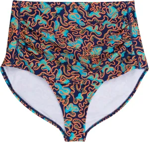 SwimZip Women's High Waisted Swim Bottoms with UPF 50  Sun Protection