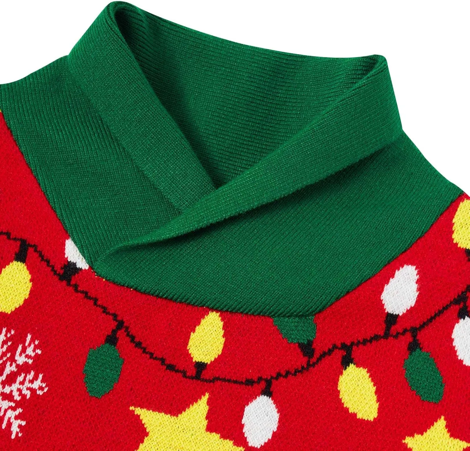 uideazone Boys Kids Ugly Christmas Sweater Novelty Toddler Knitting Xmas Lapel Pullover Jumper 18 Months-7 Years