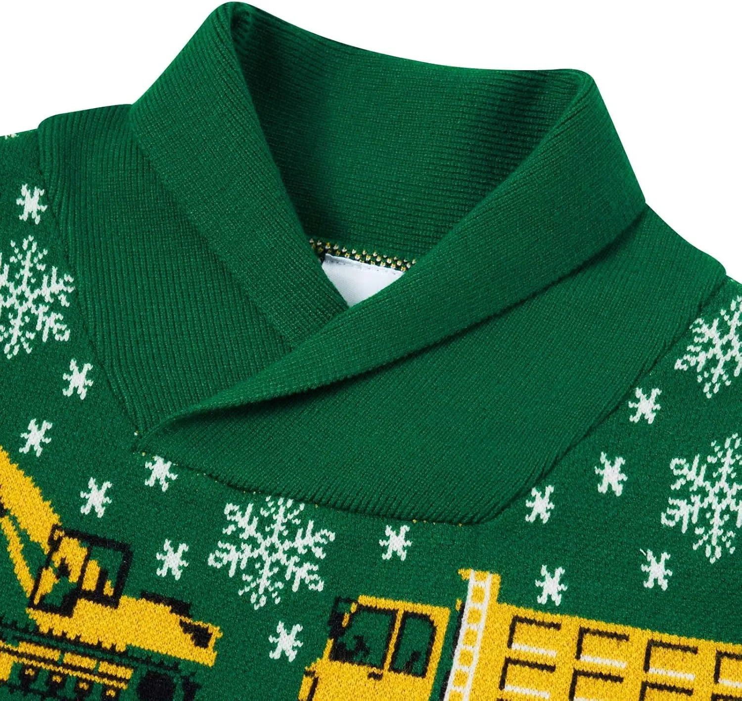 uideazone Boys Kids Ugly Christmas Sweater Novelty Toddler Knitting Xmas Lapel Pullover Jumper 18 Months-7 Years