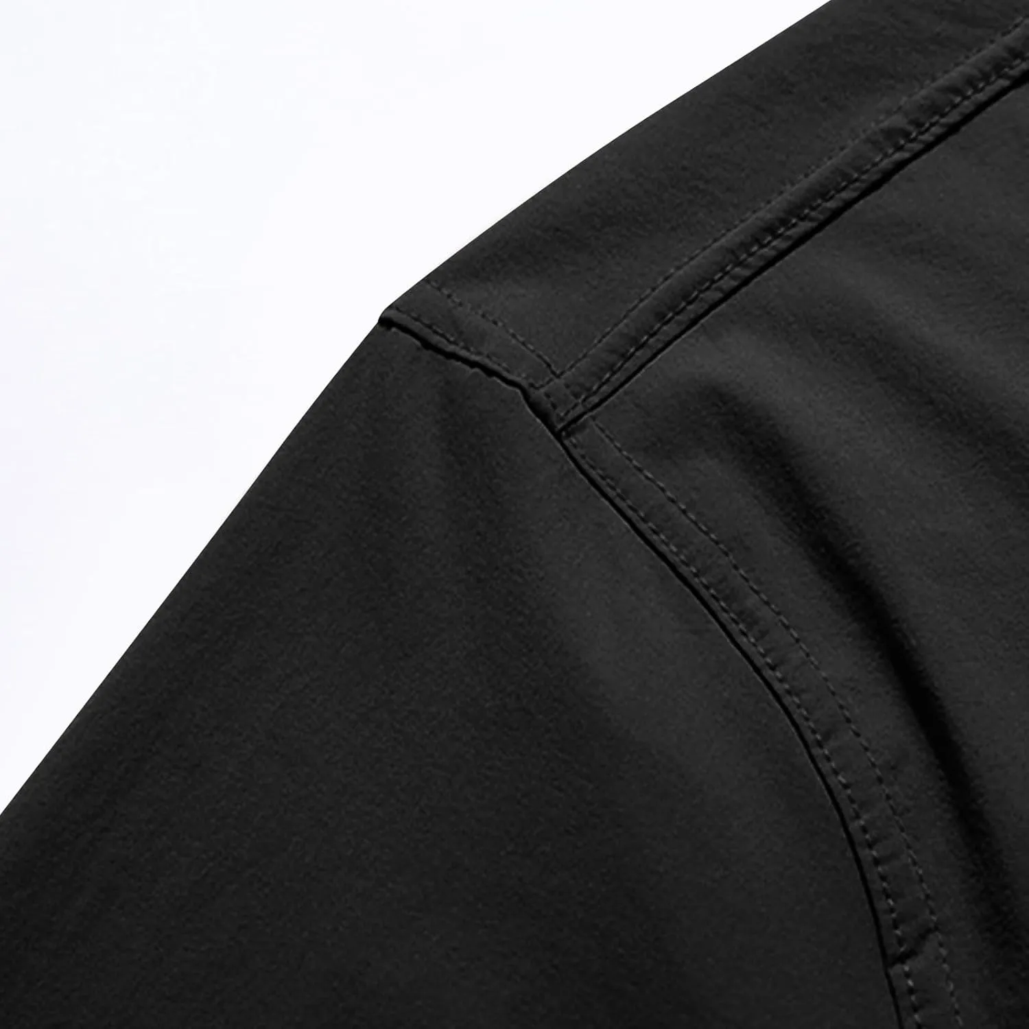 Uillui Men's Ripstop Military Work Fishing Shirts Button Down Long Sleeve Tactical Shirts Breathable Outdoor Hiking T-Shirts