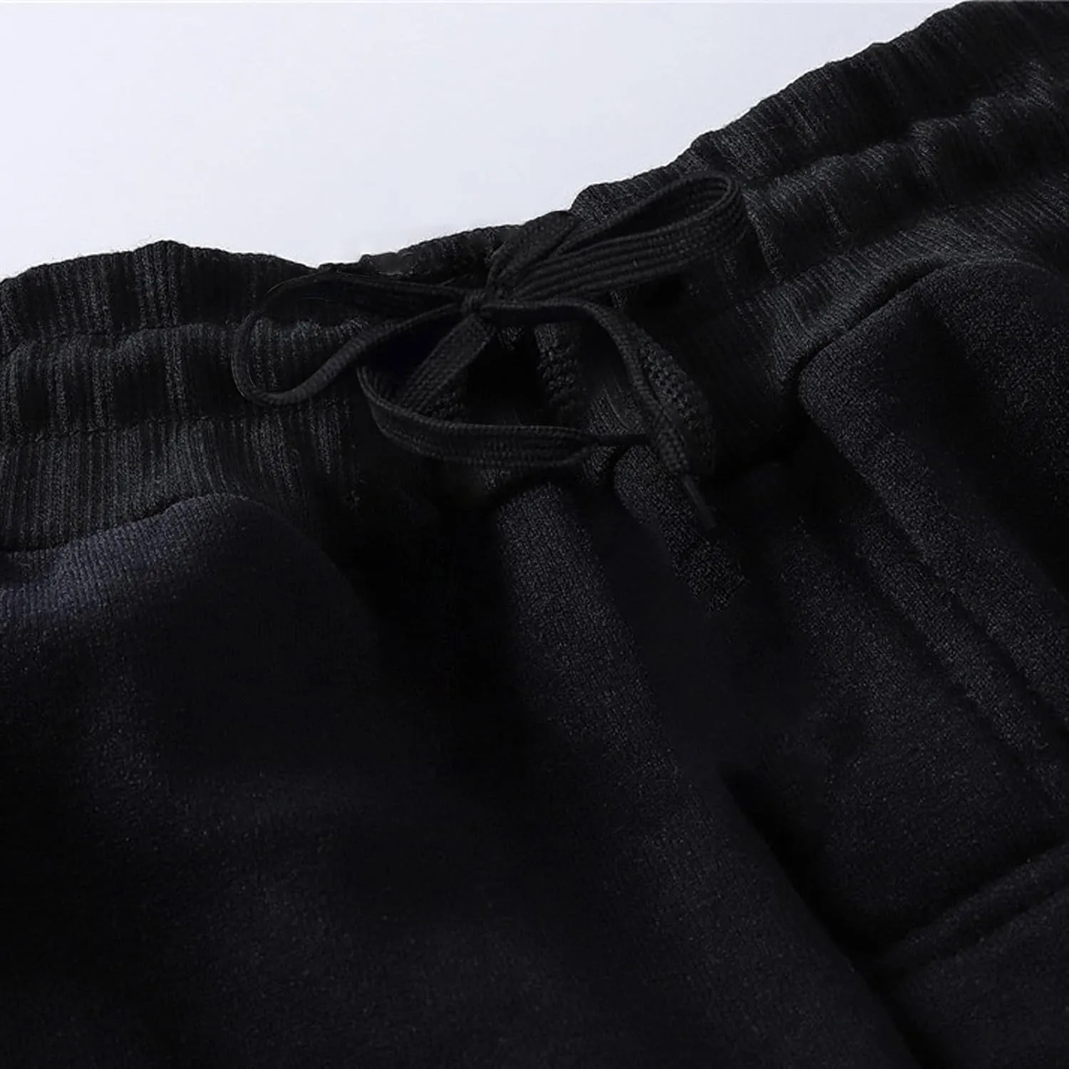 Vickyleb Men's Hiking Cargo Pants Relaxed Fit Drawstring Elastic Waist Sweatpants Sports Athletic Trousers with Pockets