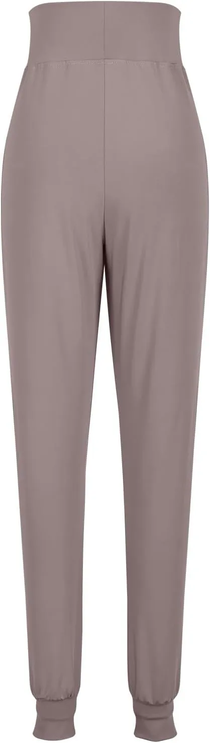 Women's Jogger Sweatpants Tummy Control Athletic Pants High Waisted Yoga Pants Lightweight Workout Pants Travel Pants