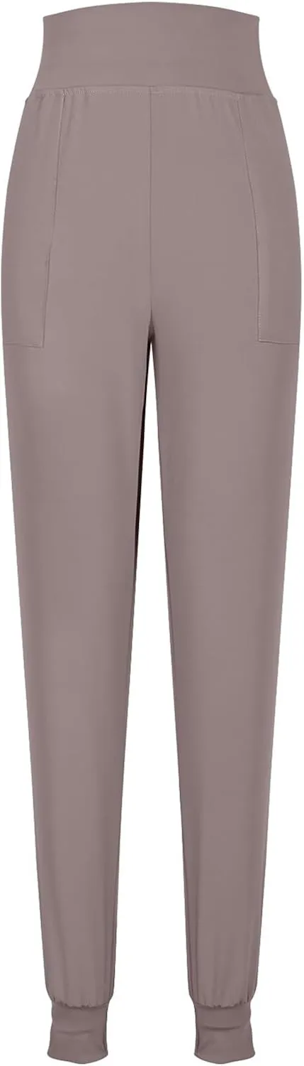 Women's Jogger Sweatpants Tummy Control Athletic Pants High Waisted Yoga Pants Lightweight Workout Pants Travel Pants
