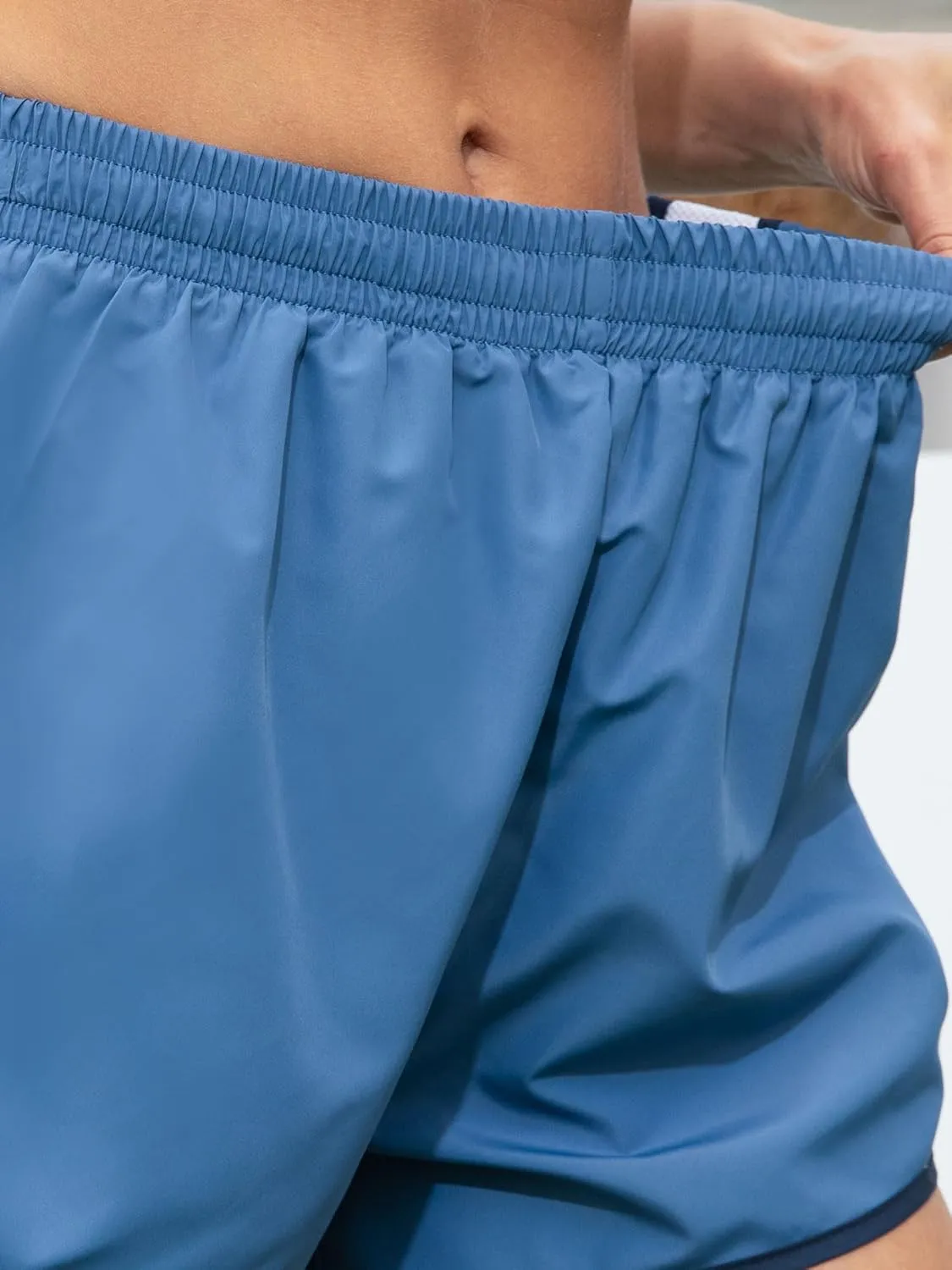 Women's Quick-Dry Swim Board Shorts with Pockets Side Mesh for Beach, Swimming & Running 3" Inseam