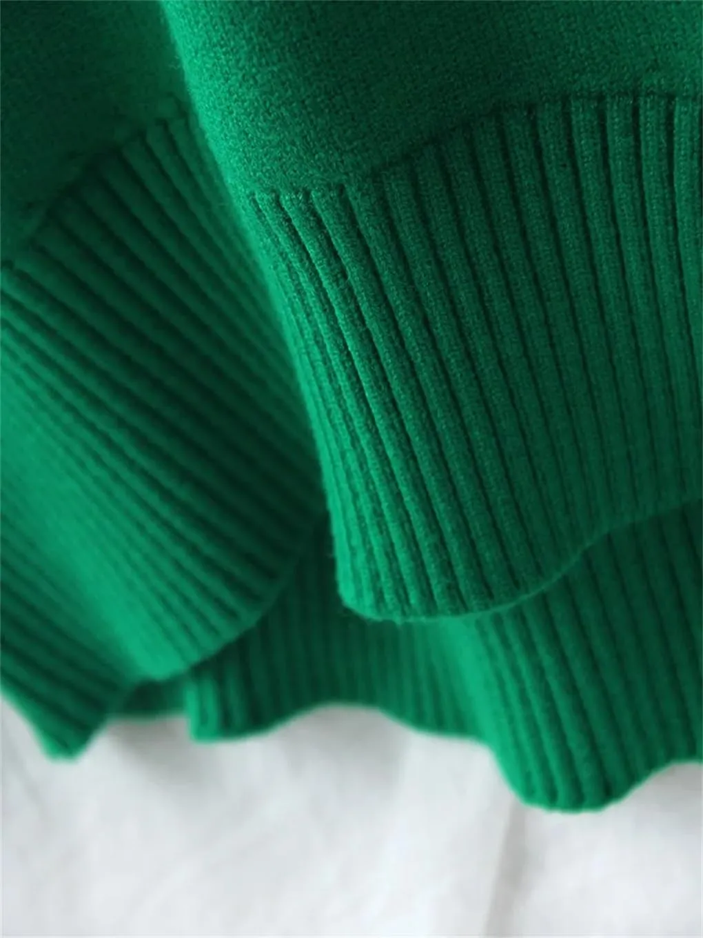 Women's Thick Sweaters Oversize Turtleneck Winter Warm Pullovers Knitted Women Tops