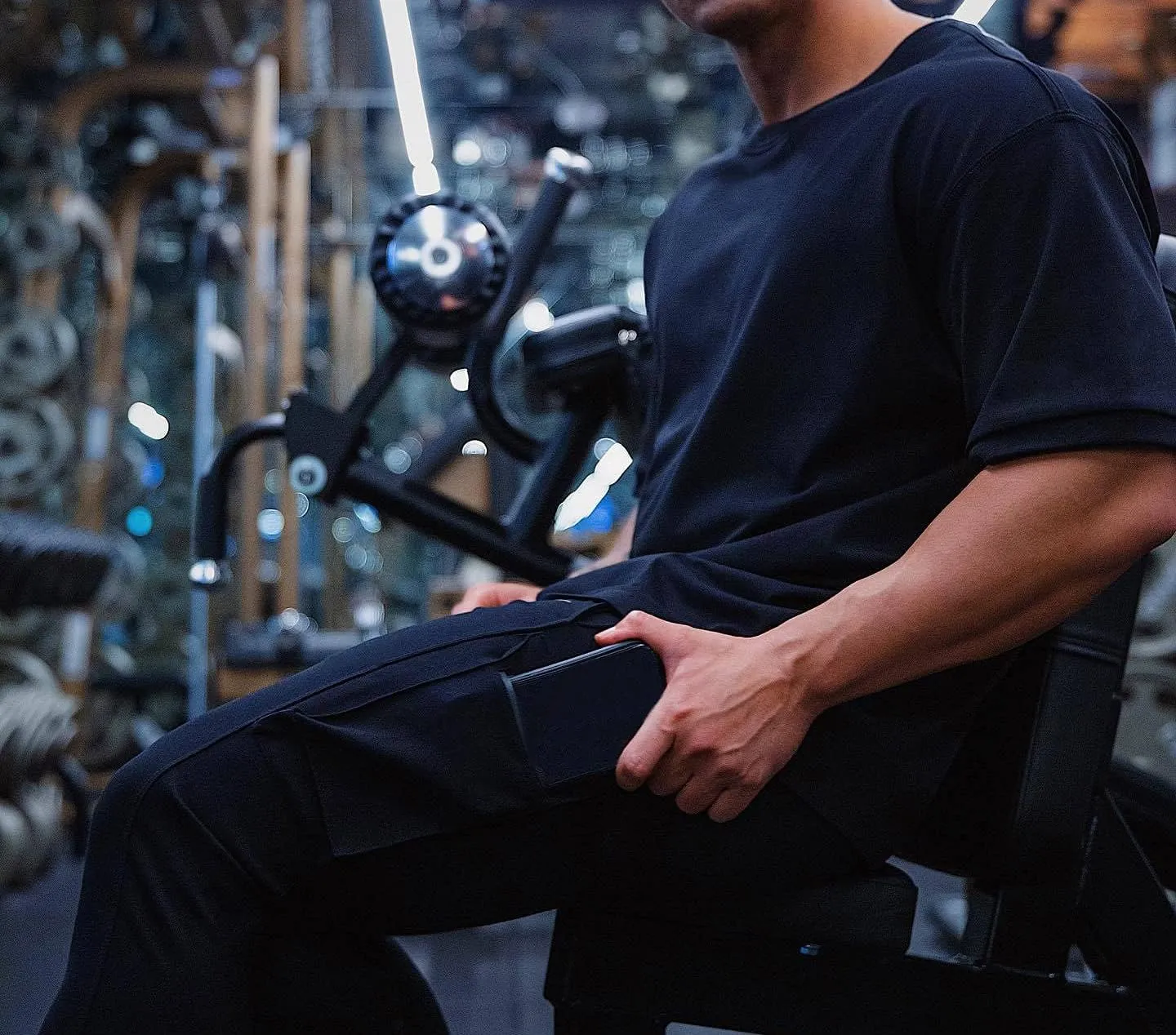 Workout Shirts Short Sleeve Oversized Hipster Loose Gym Shirts Basketball Hip-hop Street Style T-Shirts for Men T44